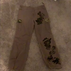 EXPRESS Embroidered Cargo Pants